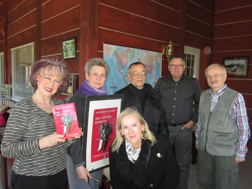 Book promotion meeting with Piotr Jakubiak